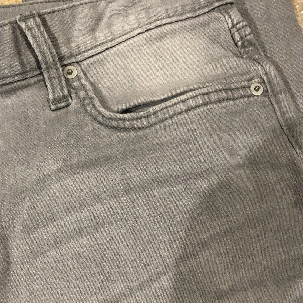 Banana Republic Light Gray Slim Techmotion Jeans